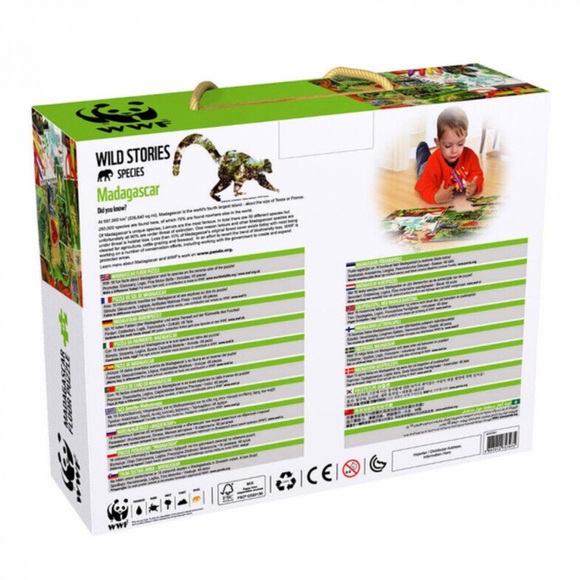 WWF Madagascar 48-pc Floor Puzzle (age 3+) - Picture 5 of 6